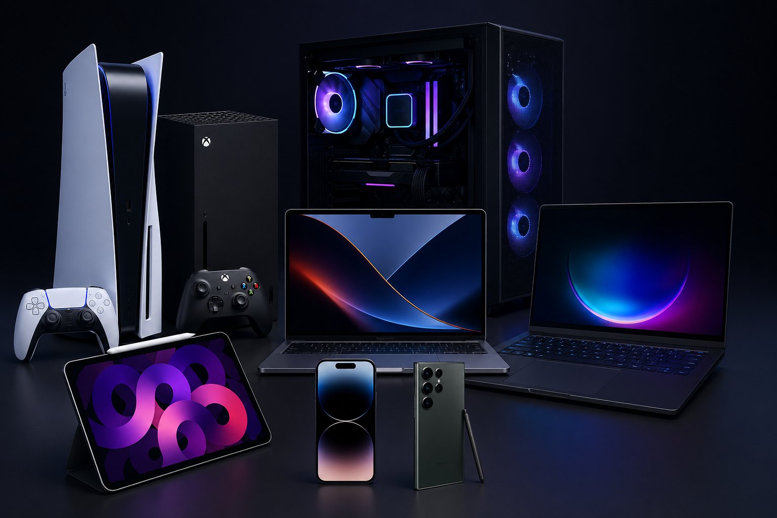 Refurbished tech for sale at PC Revamp